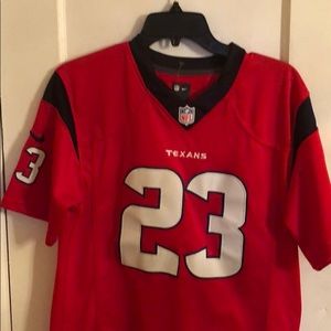 NIKE TEXANS ARIAN FOSTER JERSEY KID’S SIZE 18-20 RED